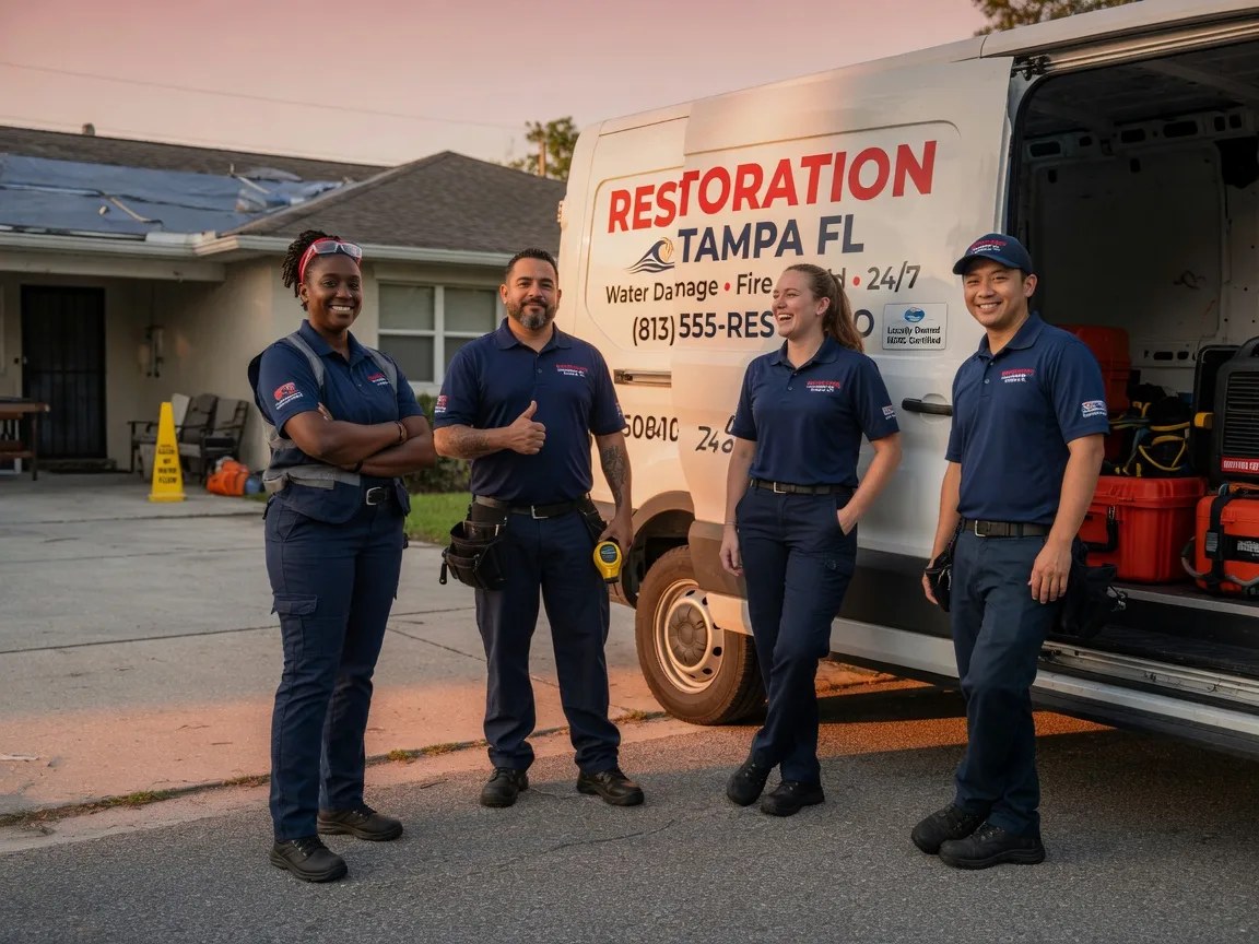 Water Damage Restoration company in Rosanky, TX